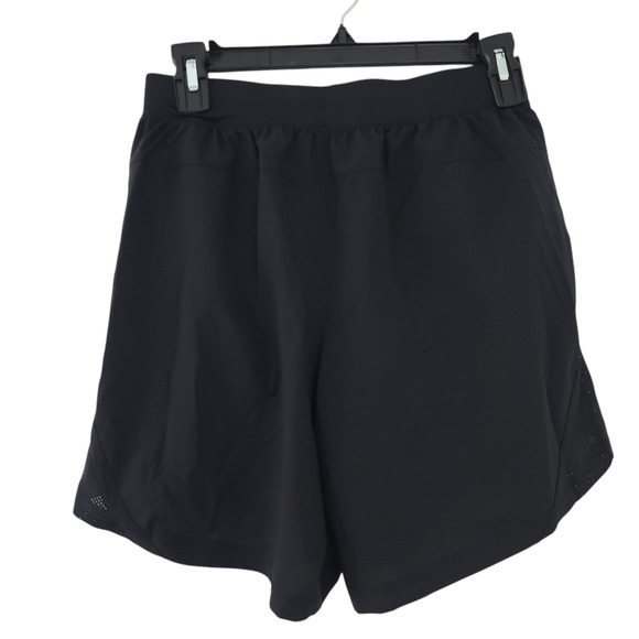 Under Armour Women's Shorts Small Black 5" Inseam Workout Shorts - Picture 2 of 4